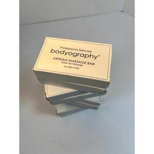 Bodyography Artisan Massage Bar Soap Professional Skincare Lot of 10 1.8oz 50g